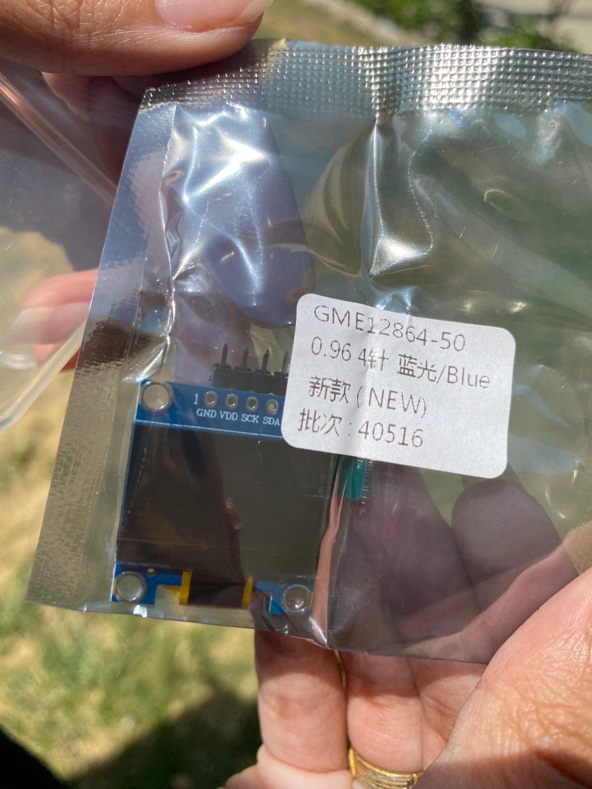 0.96" OLED Display Module - Image 2